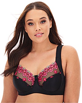 Miss Mary Flora Embroidered Wired Bra