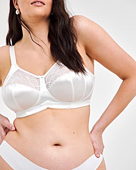 Elomi Cate Full Cup Non Wired Bra White