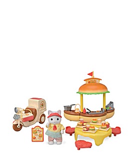 Sylvanian Families Hamburger Stand