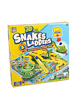 3D Snakes and Ladders