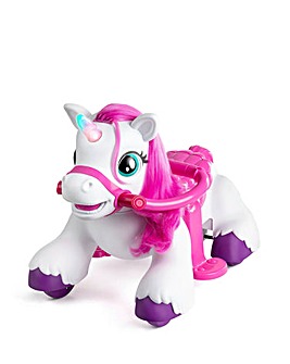 Xootz Magical Unicorn Ride-On - White