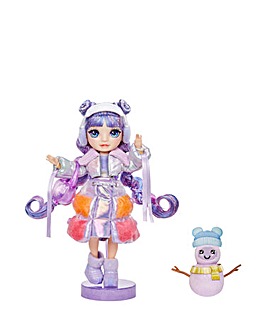 Rainbow High Winter Wonderland Violet - Purple 11in Fashion Doll