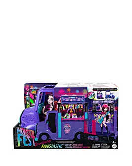 Monster High Fangtastic 2-in-1 Rockin' Food Truck Playset