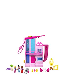 Polly Pocket Barbie Dreamhouse Compact Dollhouse Playset