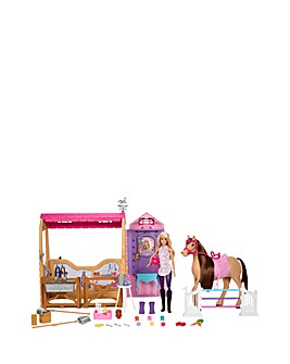 Barbie Mysteries The Great Horse Chase Ultimate Stable Playset with Doll