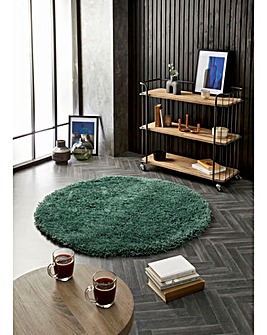 Chicago Shaggy Circle Rug