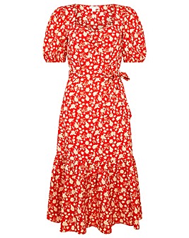 monsoon blue floral dress