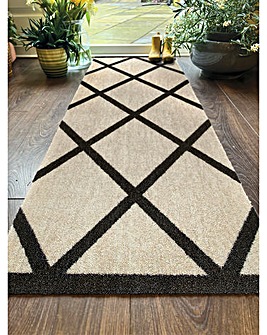 My Mat Border Geo Washable Runner