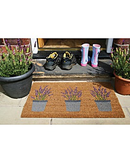 Lavender Coir Doormat
