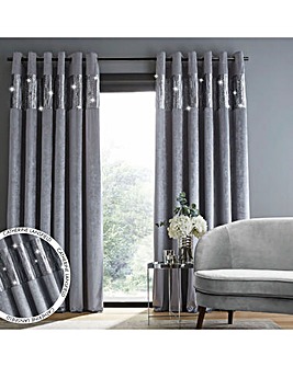 Catherine Lansfield Glamour Sequin Curtain