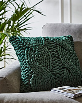 Chunky Knit Cushion