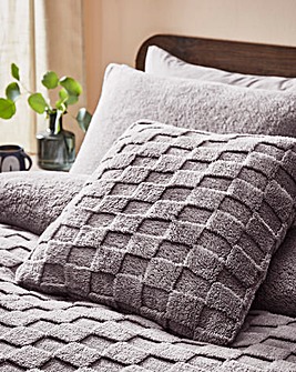 Gray & Osbourn Chequerboard Fleece Cushion