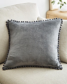 Pom Pom Fleece Cushion