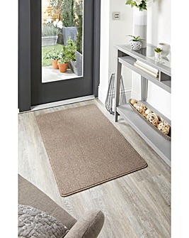 My Mat Plain Stain-Resistant Washable Durable Runner