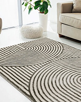 Brio Curved Textured Rug