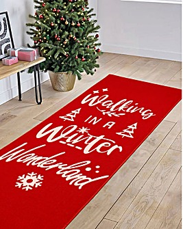 Winter Wonderland Washable Runner