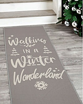 Winter Wonderland Washable Runner