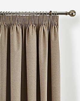 Dallas Blackout Thermal Pencil Pleat Curtains