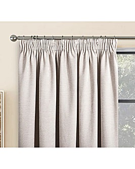 Camden Heavyweight Textured Pencil Pleat Curtains