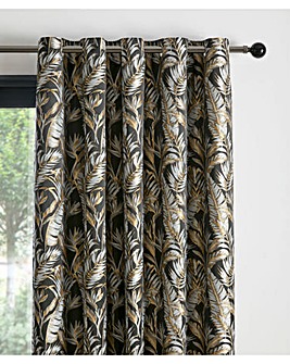 Laurence Llewelyn Bowen Paradise Palm Jacquard Eyelet Curtain