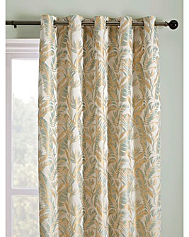 Laurence Llewelyn Bowen Paradise Palm Jacquard Eyelet Curtain