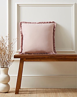 Luxe Velvet Fringed Cushion