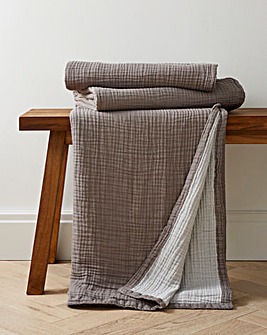 Muslin Crinkle Throw