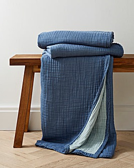 Muslin Crinkle Throw