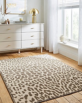 Maestro Leopard Print Woven Rug