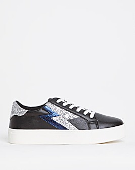 Eilish Lace Up Trainer Extra Wide Fit