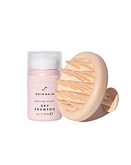 Hair Gain Peptide Puff� Dry Shampoo & Scalp Massager
