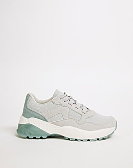 Chunky Outsole Trainers Extra Wide Fit