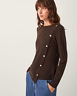 Monsoon Bonnie Button Jumper