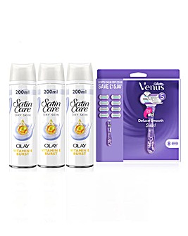 Venus Deluxe Smooth Swirl Collection Worth Over 36 GBP