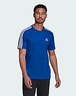 adidas Essentials 3 Stripe T-Shirt