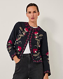 Monsoon Valerie Floral Jacket