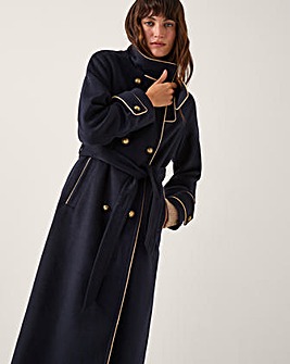 Monsoon Harriet Doubled Breasted Coat