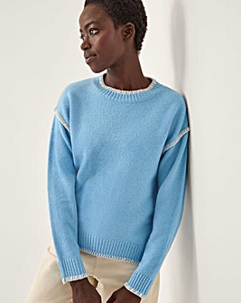 Monsoon Shayla Whipstitch Jumper