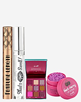 Barry M Black Cherry with Eyes Makeup Bundle