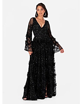 Maya Deluxe Embellished Dress