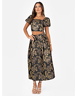 Maya Deluxe Floral Skirt