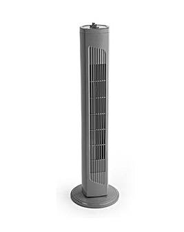 Beldray 32 Inch Tower Fan With Timer Grey