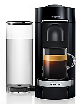 Nespresso 11385 Vertuo Plus Black Capsule Coffee Machine by Magimix