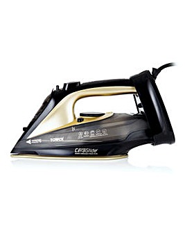 Tower T22008BKG 2400W Corded and Cordless Rose Gold Turbo Steam Iron