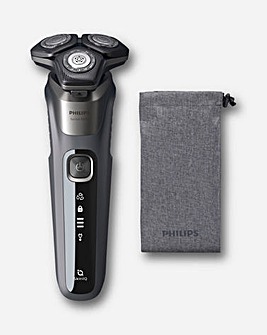Philips Shaver Series 5000 in Carbon Grey with Soft Pouch