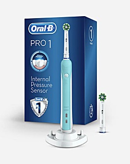 Oral-B Pro 1 670 Cross Action Electric Toothbrush with 2 Brush Heads