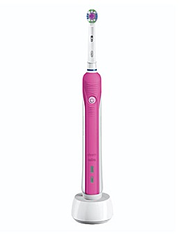 FREE TRAVEL CASE! Oral-B Pro 1 680 3D White Electric Toothbrush