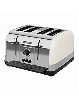 Morphy Richards 240132 Venture 4 Slice Cream Toaster