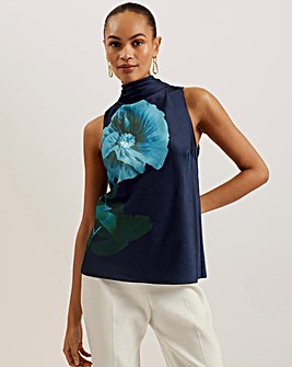 Ted Baker Setuko Cowl Neck Sleeveless Top