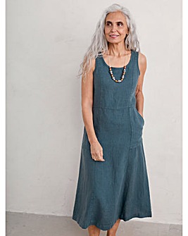 Seasalt Cornwall Sleeveless Grass Wave Dress